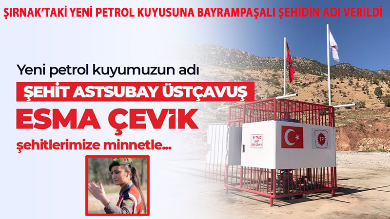 ŞEHİT ESMA ÇEVİK PETROL KUYUSU 