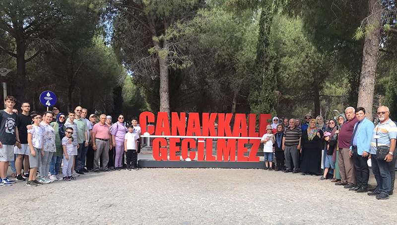 ŞEHİT VE GAZİ AİLELERİ ÇANAKKALE’DE