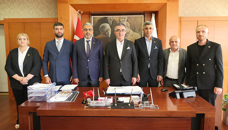 BBP’DEN BAŞKAN MUTLU’YA ZİYARET