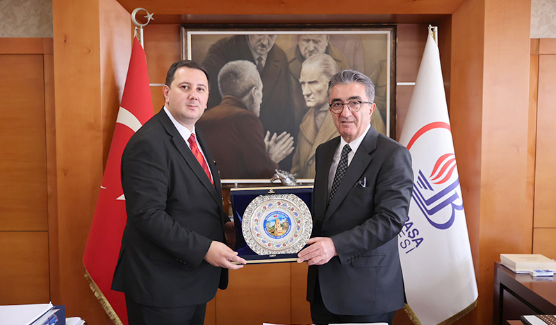 İBRAHİM’DEN MUTLU’YA ZİYARET 