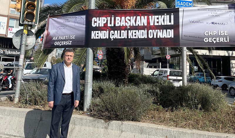  AK PARTİ’DEN AFİŞLİ TEPKİ!