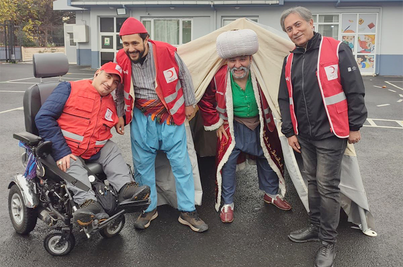 ÖZEL EĞİTİM ÖĞRENCİLERİNE AFET EĞİTİMİ