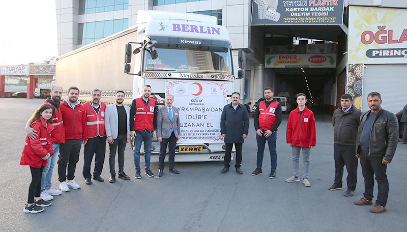 Bayrampaşa'dan İdlib’e yardım eli