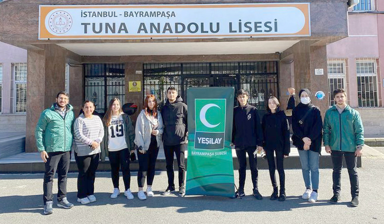 Yeşilay Bayrampaşa sahada