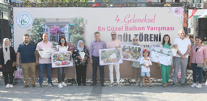 En güzel balkon seçildi