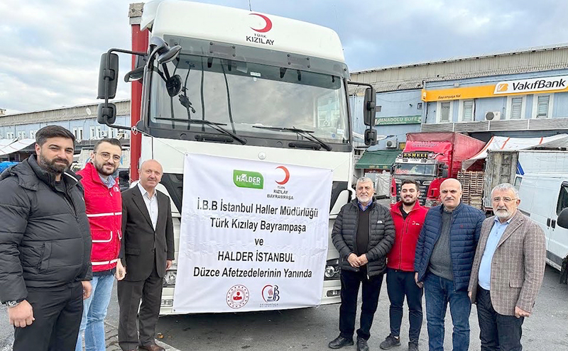 Bayrampaşa’dan Düzce’ye yardım 