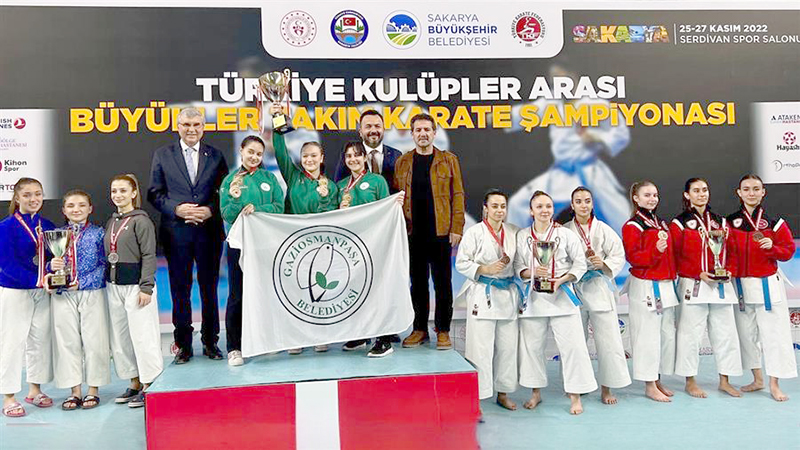 G.O.Paşa karatecileri şampiyon