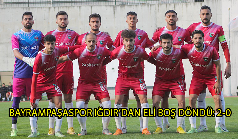 Bayrampaşa 2-0 mağlup