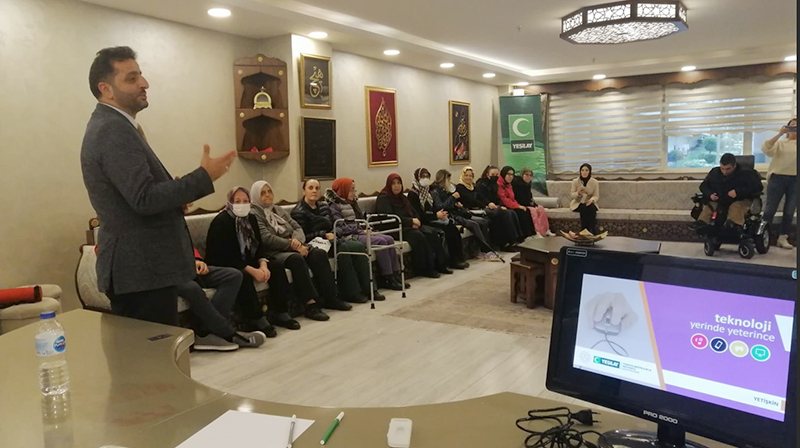  Yeşilay, Engellilerle buluştu