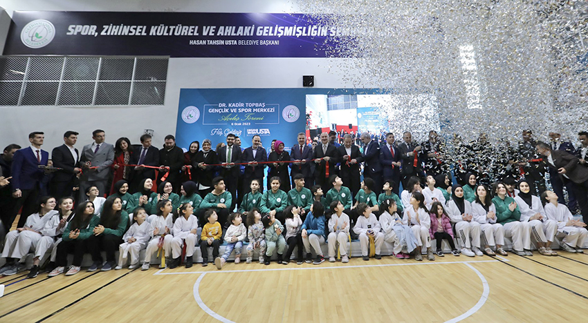 Gençlik ve Spor Merkezi açıldı