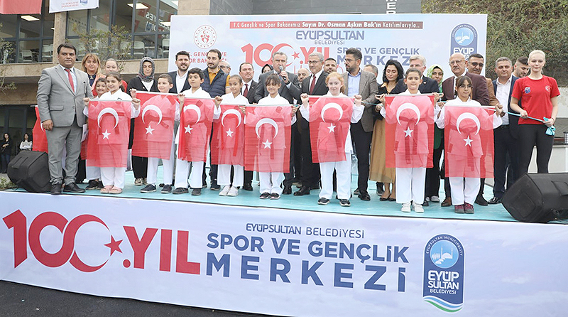 100. Yıl Spor ve Gençlik Merkezi açıldı