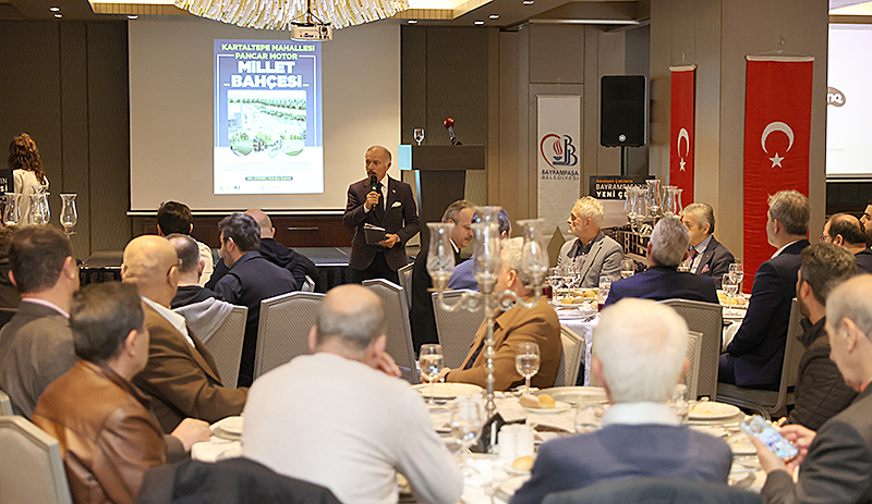 Bayrampaşa’da çatılar dönüşüyor