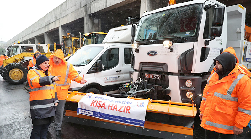 Bayrampaşa Belediyesi kışa hazırız