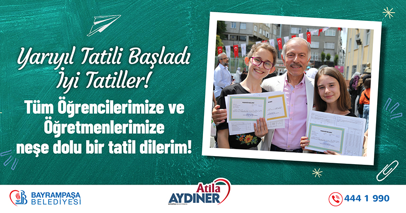 Bayrampaşa’da yarıyıl tatili eğlence dolu