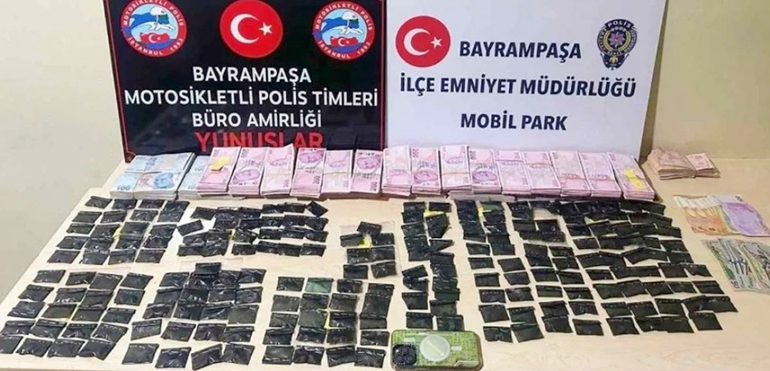 Bayrampaşa’da uyuşturucu operasyonu