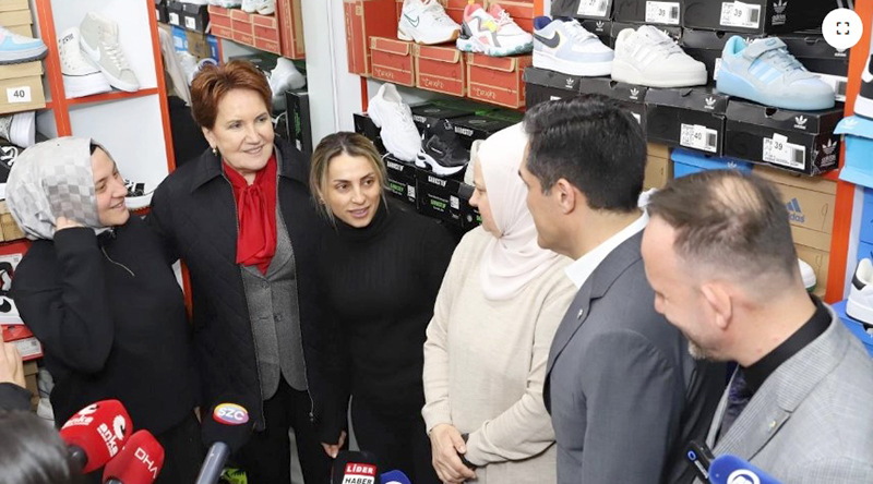 Akşener, Bayrampaşa’da destek istedi
