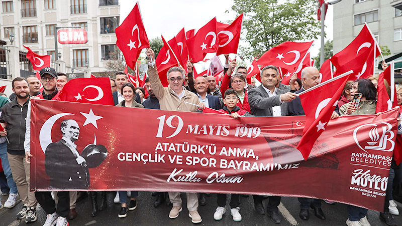 Bayrampaşa’da 19 Mayıs coşkusu