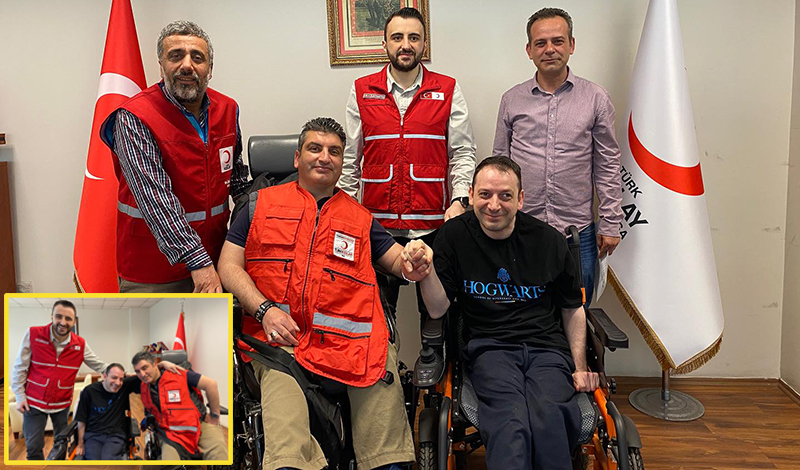 Suat’a Kızılay desteği