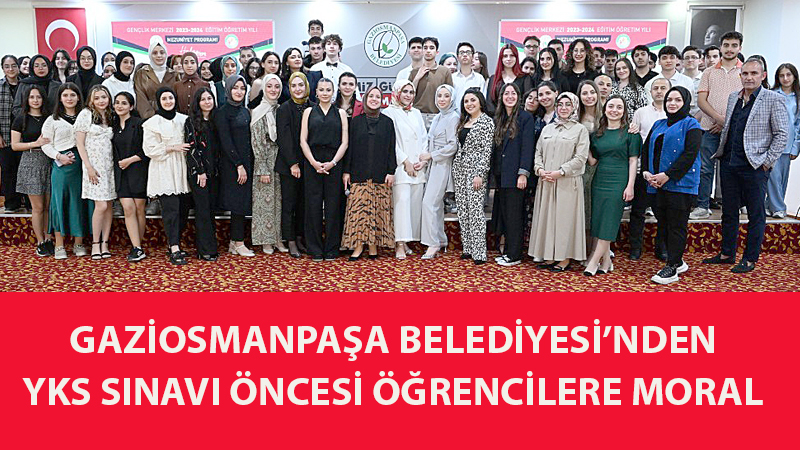Öğrencilere YKS öncesi moral
