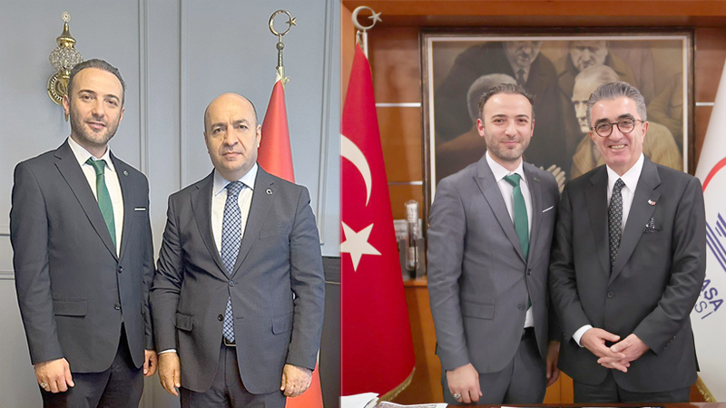Yeşilay yönetiminden ziyaretler
