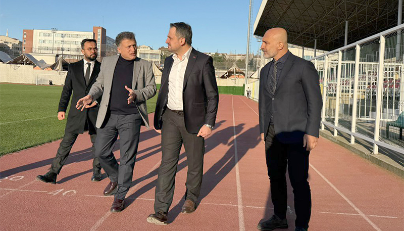 Çetin Emeç Stadı’nda inceleme