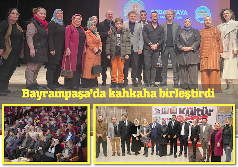 Bayrampaşa'da kahkaha birleştirdi