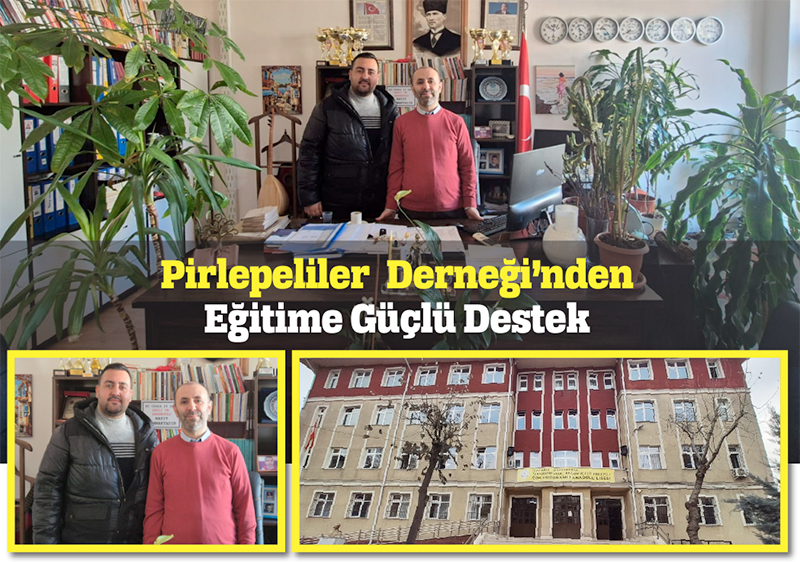 Pirlepeliler’den eğitime güçlü destek