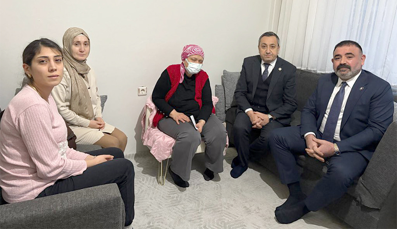 MHP’den ev ziyaretlerine devam