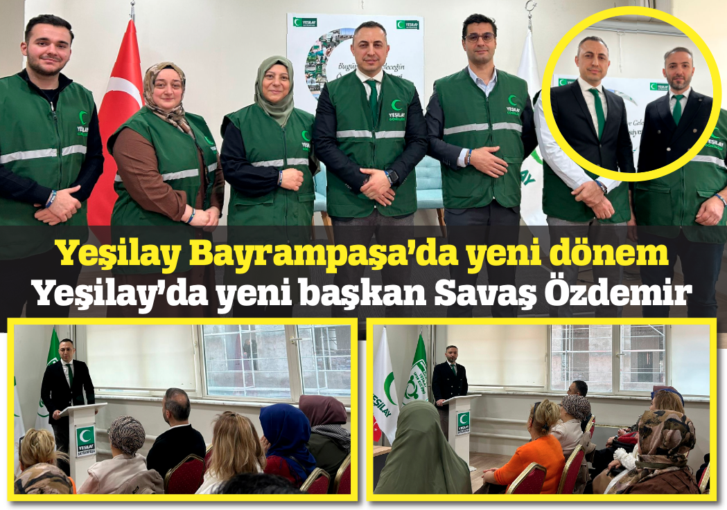 Yeşilay'da yeni Başkan Özdemir
