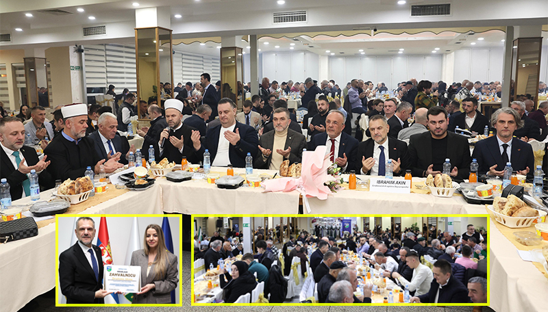 Tutin’de kardeşlik sofrası