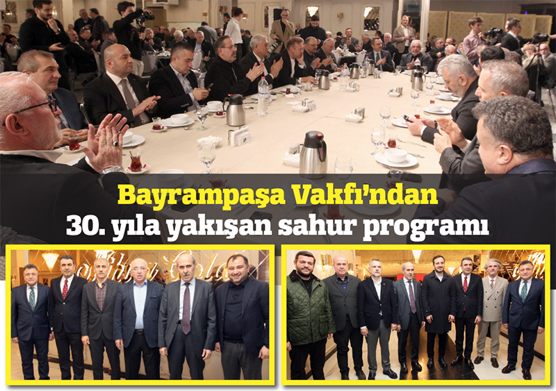 Bayrampaşa Vakfı’nın sahuruna yoğun ilgi