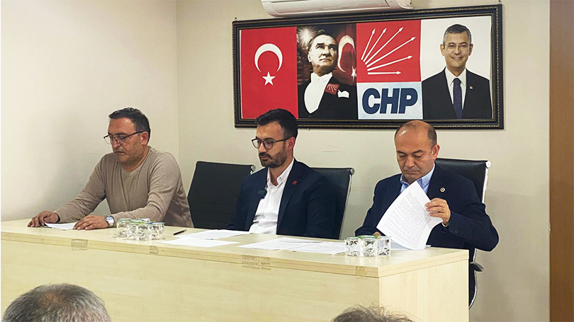 CHP'den basın açıklaması
