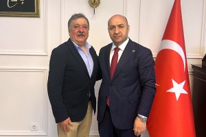 Paşavizyon Gazetesi’nden Kaymakam Abdullah Çiftçi’ye nezaket ziyareti