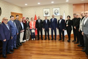 MHP heyetinden, Akın’a anlamlı ziyaret 