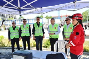 Bayrampaşa Belediyesi’nde deprem tatbikatı