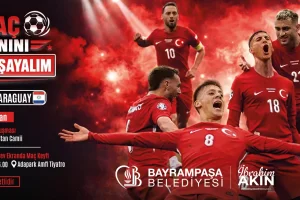 Bayrampaşa, milli maç heyecanını Ada Park Amfi Tiyatro'da yaşayacak