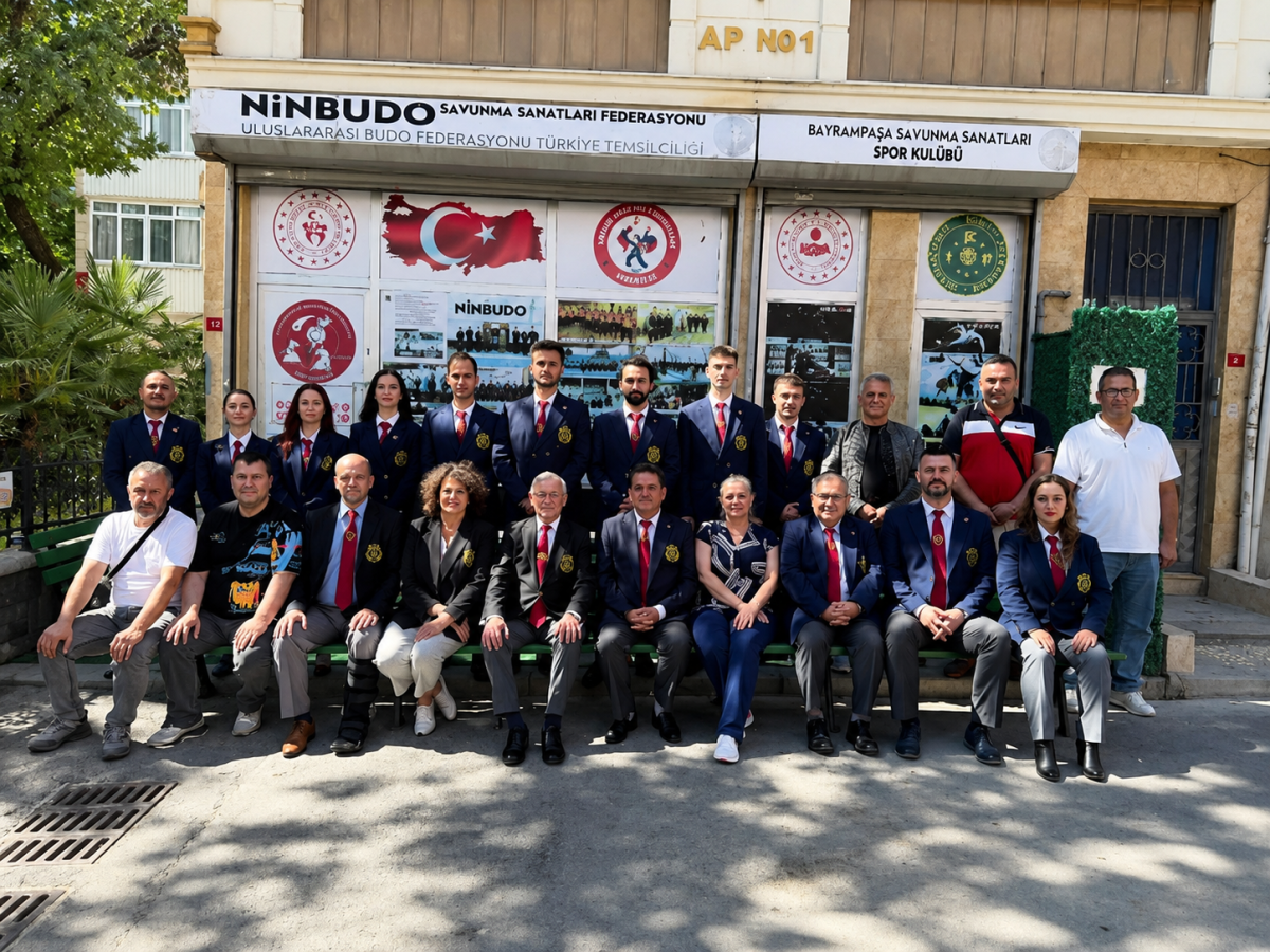 Dünya Budo Federasyonu heyeti Bayrampaşa'da