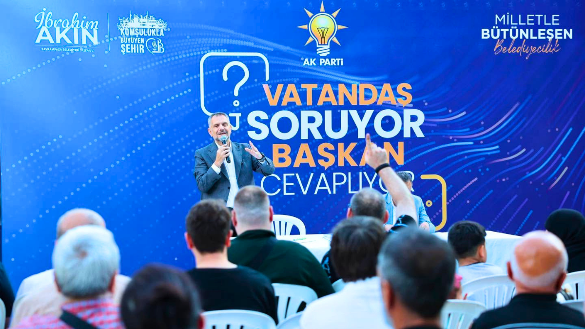 Bayrampaşa'da “Vatandaş Soruyor, Başkan Cevaplıyor” buluşmaları başladı