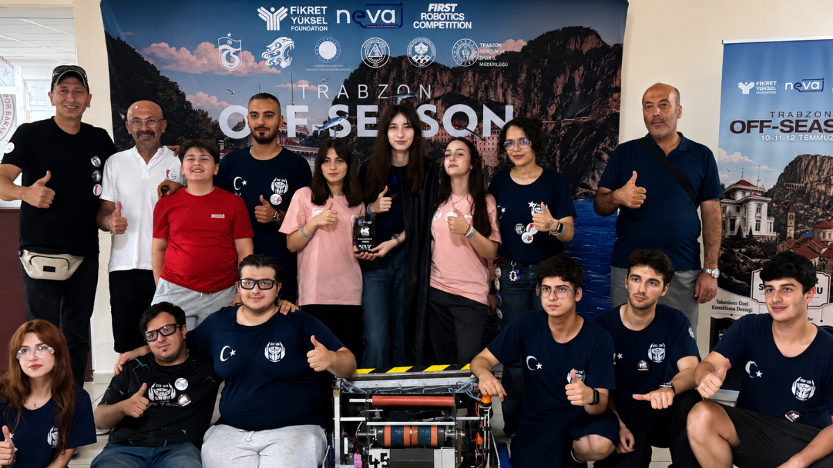İTOBOT 6038 Robotik Takımı, Trabzon'dan ödülle döndü
