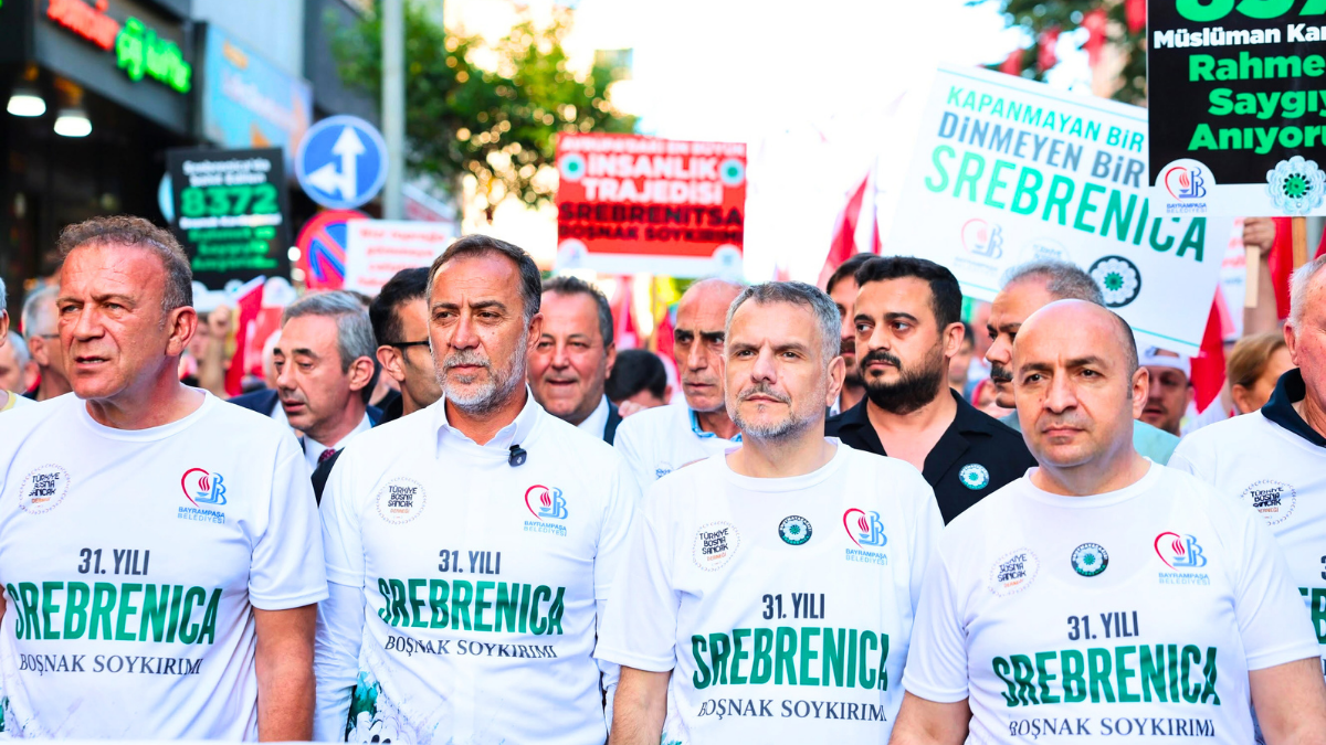 Srebrenitsa Soykırımı'nı anma yürüyüşü gerçekleştirildi
