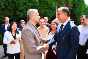 MHP heyetinden Akın'a ziyaret
