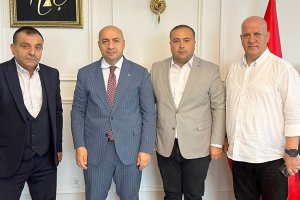 DSP’den Kaymakam Çiftçi’ye ziyaret
