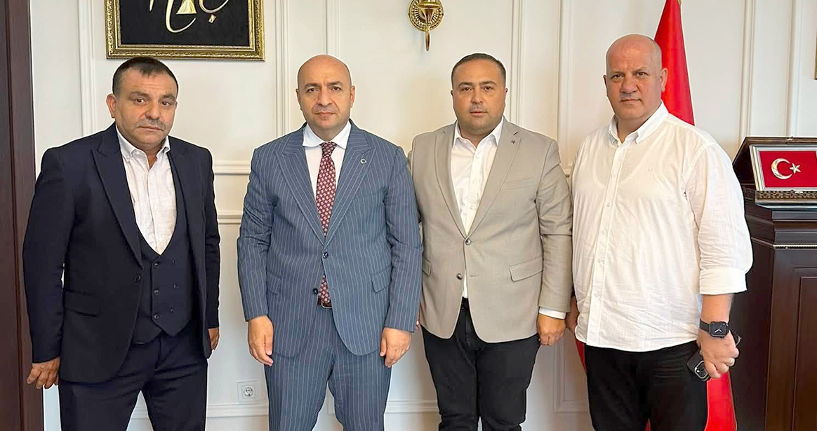 DSP’den Kaymakam Çiftçi’ye ziyaret