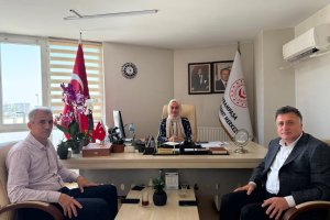 Acar ve Mamur'dan, Peker'e nezaket ziyareti
