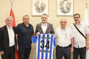 Bayrampaşa Teknikspor’dan Akın ve Karadeniz’e nezaket ziyaretleri