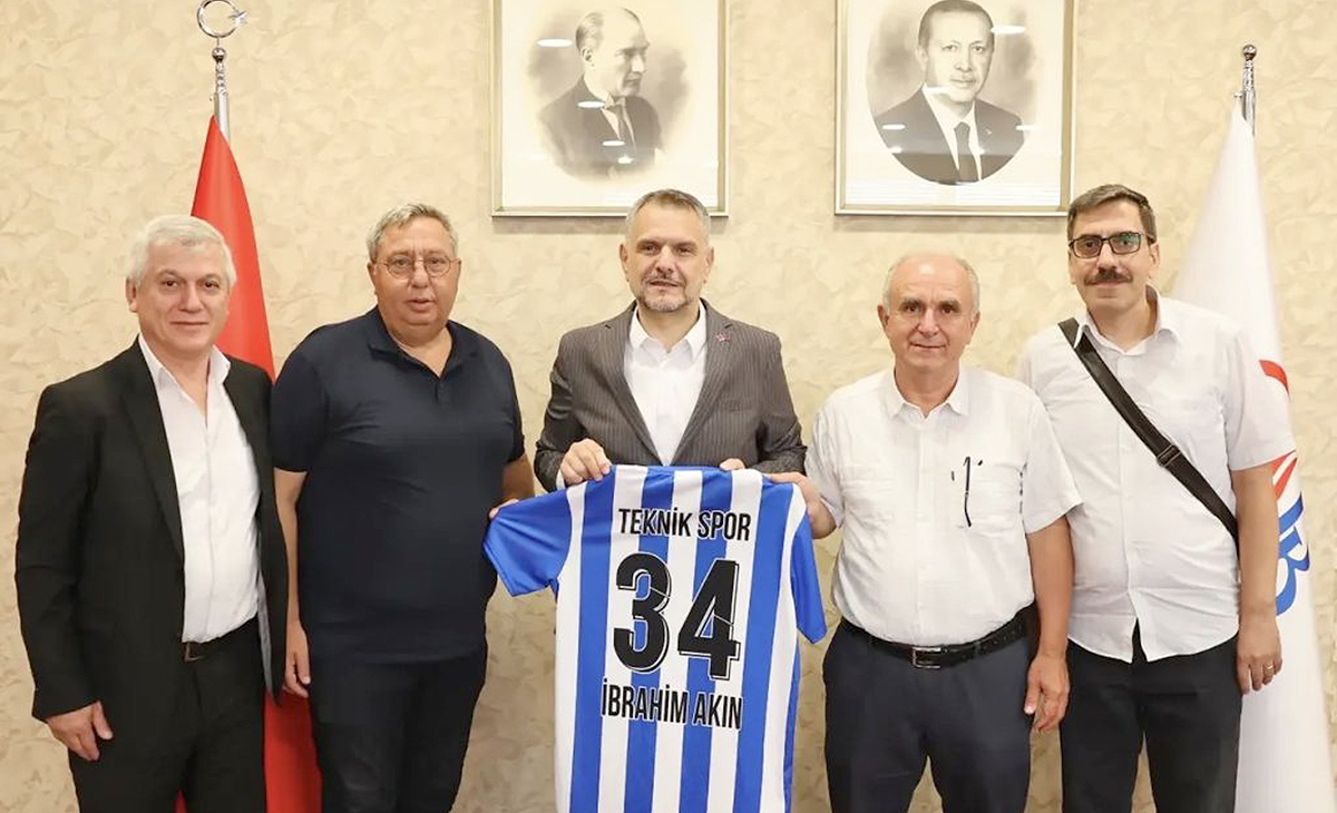Bayrampaşa Teknikspor’dan Akın ve Karadeniz’e nezaket ziyaretleri