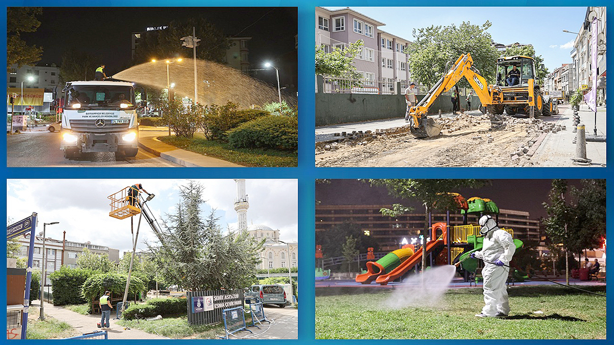 Bayrampaşa’da dört koldan hizmet seferberliği