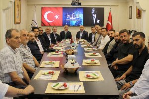 BATİAD, Süleyman Soylu'yu ağırladı