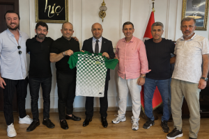 Altıntepsi Spor'dan Kaymakam Çiftçi'ye ziyaret