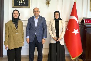 Peker ve Baysu’dan Kaymakam Çiftçi’ye ziyaret